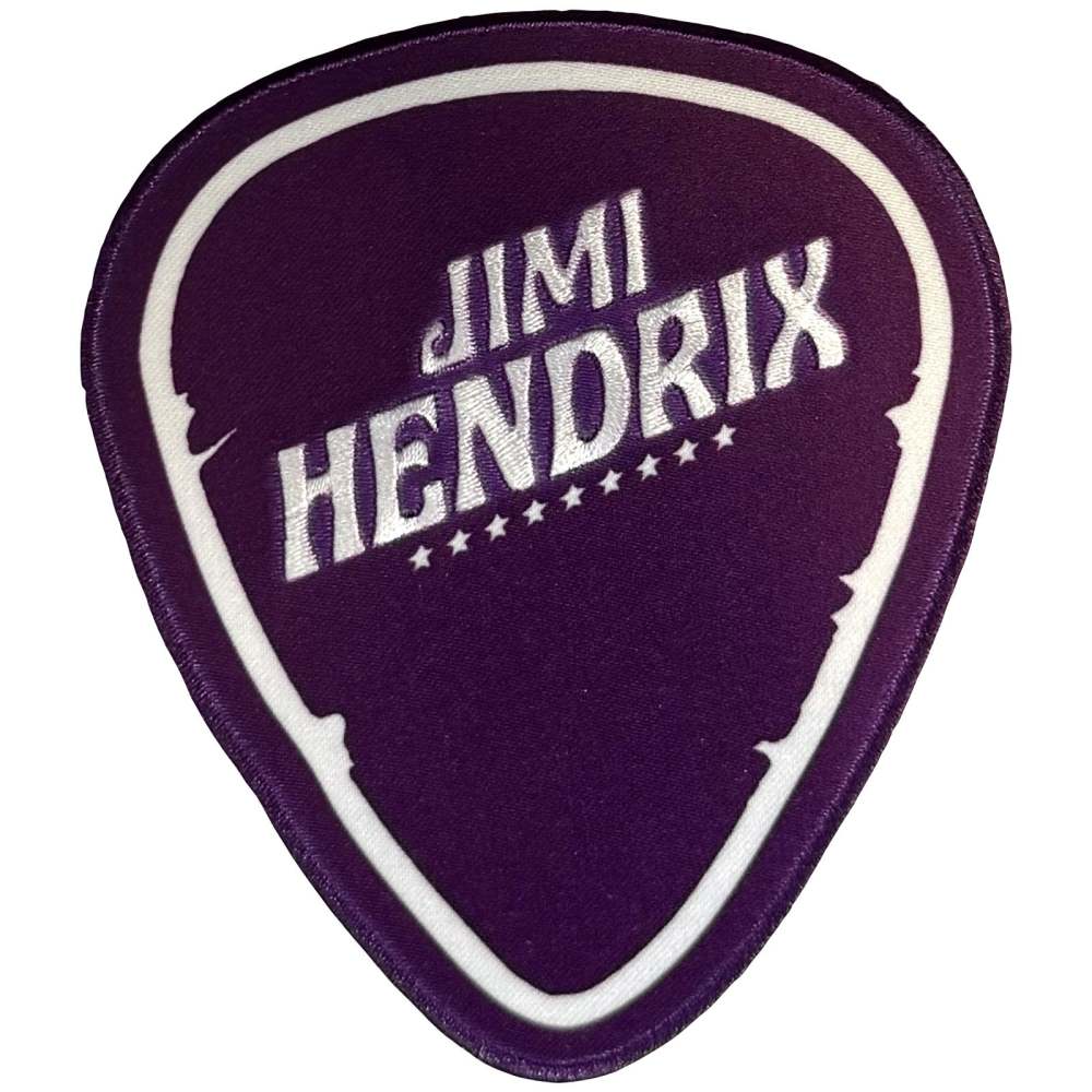 Jimi Hendrix - Plectrum Patch - Lila/Weiß